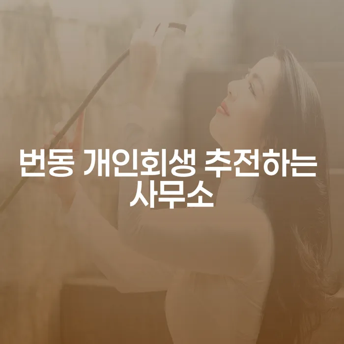 번동 개인회생 추전하는 사무소