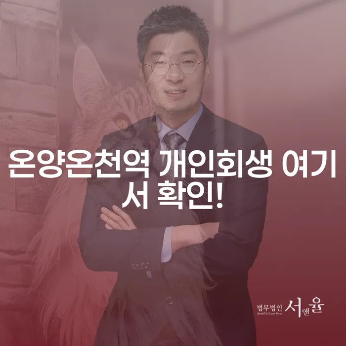 온양온천역 개인회생 여기서 확인!