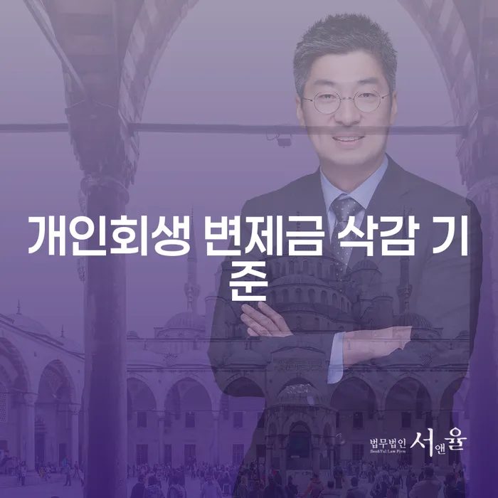 개인회생 변제금 삭감 기준, 어떻게 진행해야 할까요?